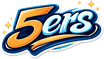 Logo 5ers berwarna terang